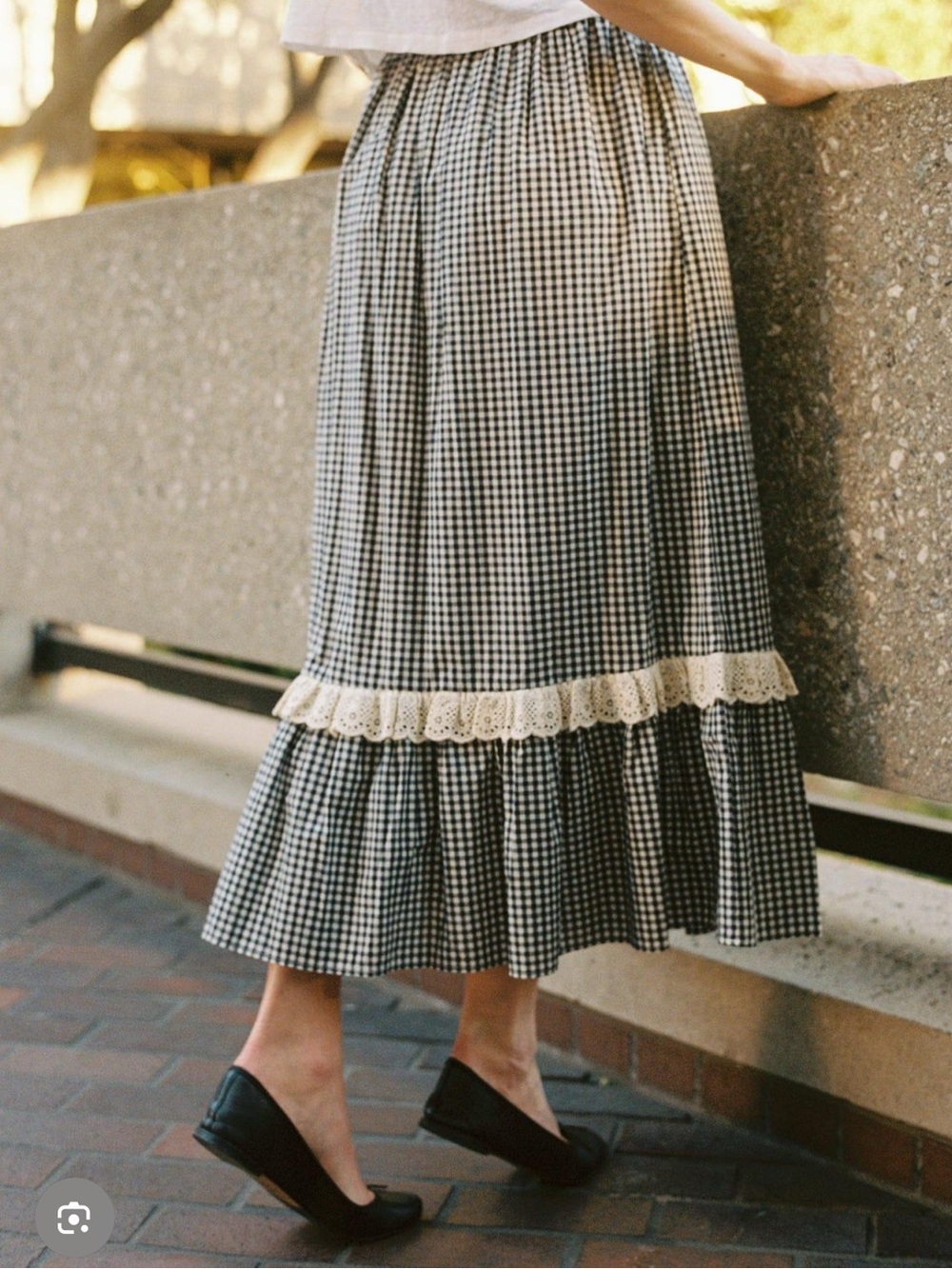 Christy Dawn Mariana Skirt in Midnight Picnic - Picture 2 of 3